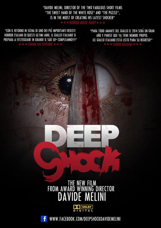 Promotional poster for "Deep Shock".